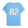 Manchester City Rico Lewis #82 Hemmatröja 2025-26 Korta ärmar